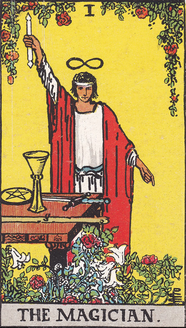 The Magician tarot card